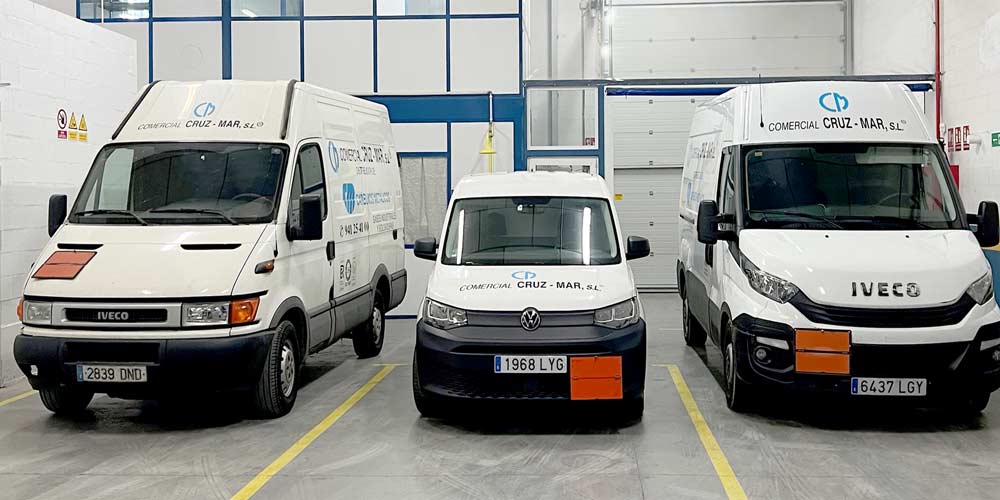 flota furgonetas cruz mar - Comercial Cruz Mar